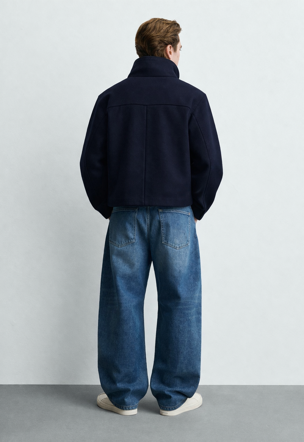 Noireve - Double Wool Blend Jacket