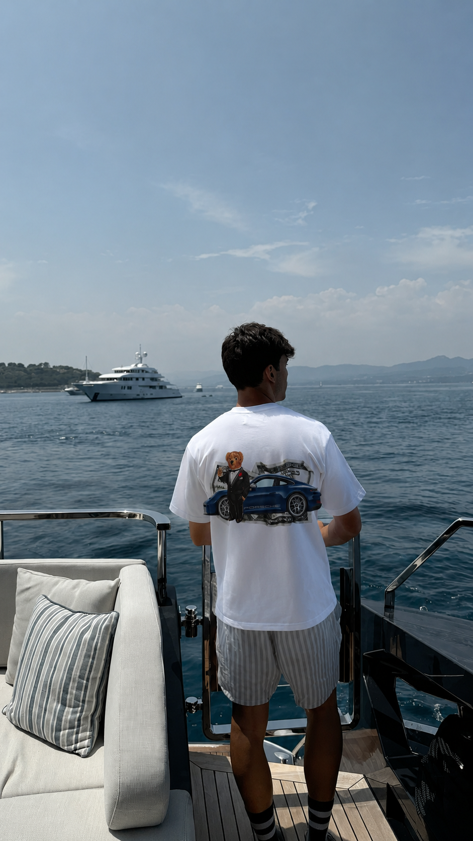 Money Bear - White Tee