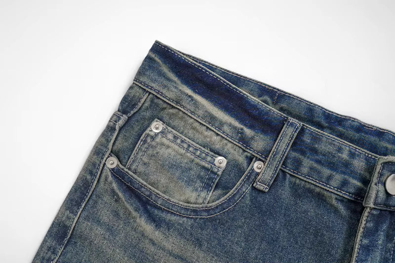Noireve Washed Flared Jeans