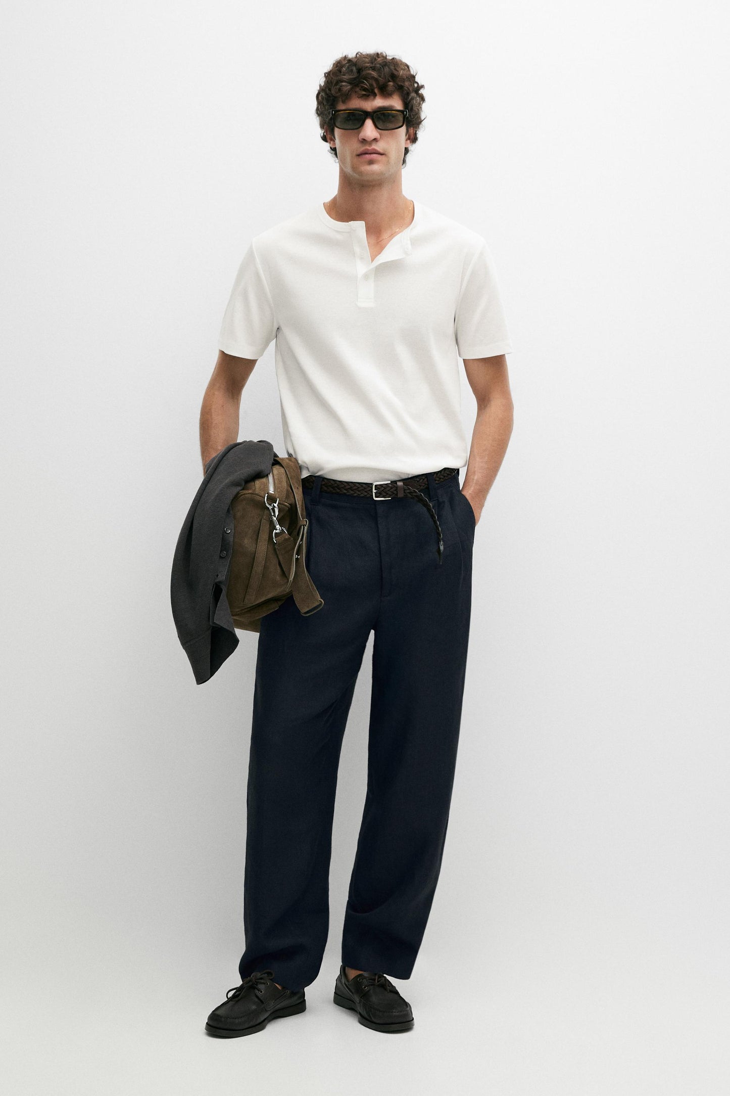 Short Henley Tee