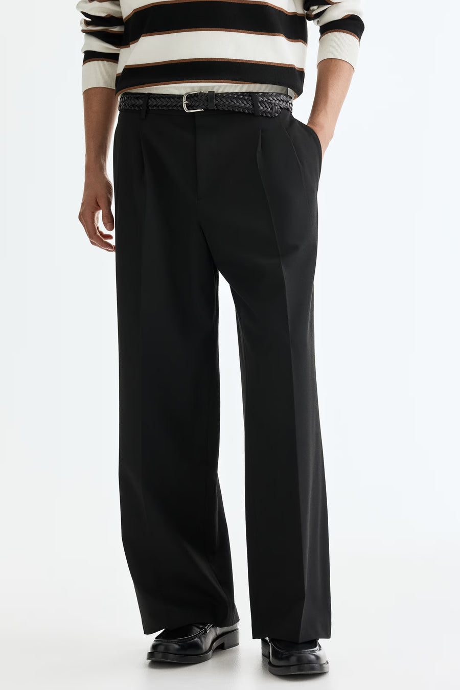 Noireve - Pleated Pantalon