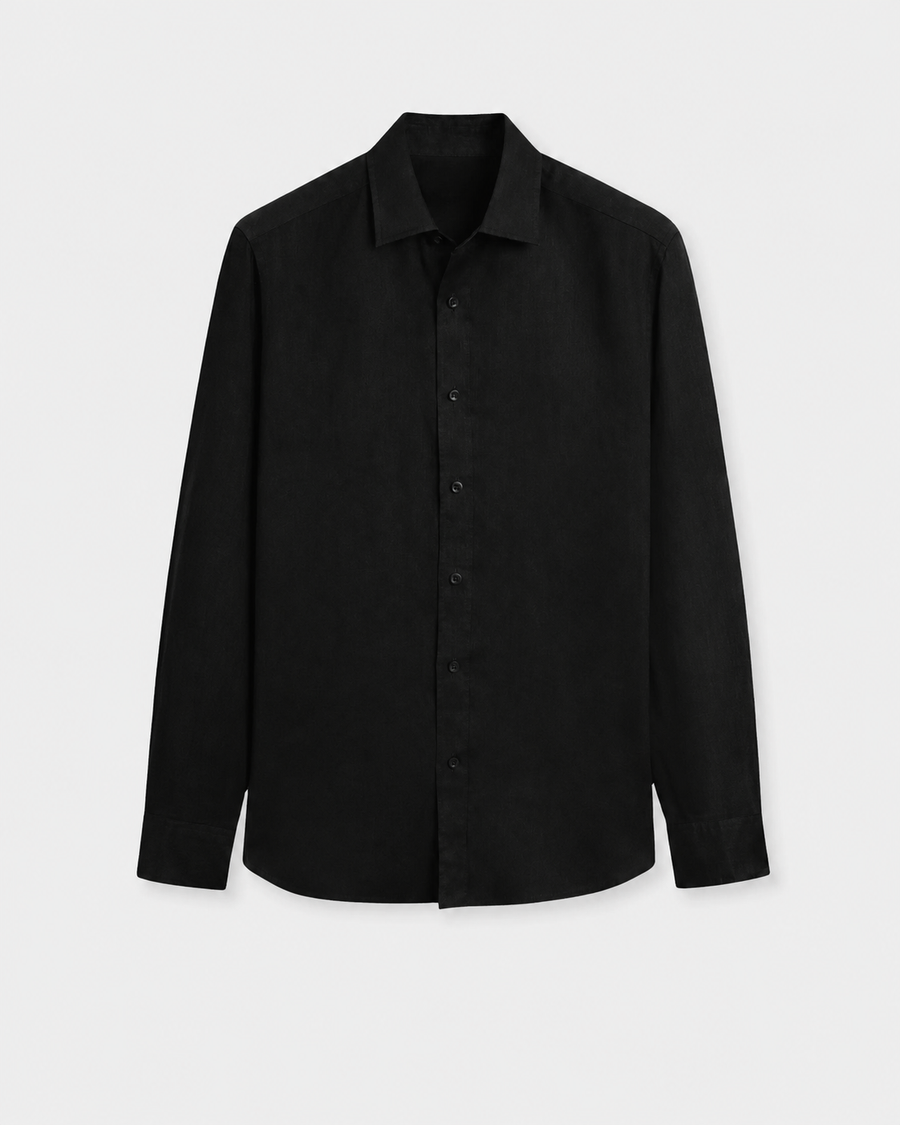 Black Atelier Linen Shirt
