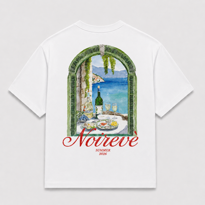 Wine - White Tee