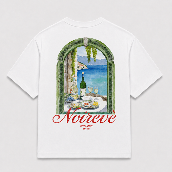Wine - White Tee