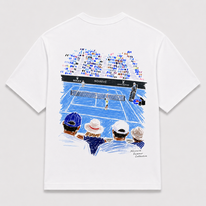 TENNIS COURT - White Tee