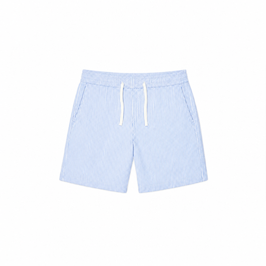 Striped Linen Swimshorts