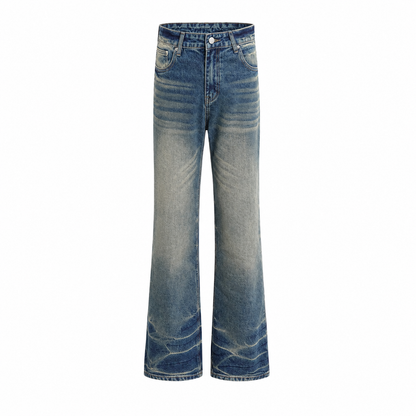 Noireve Washed Flared Jeans