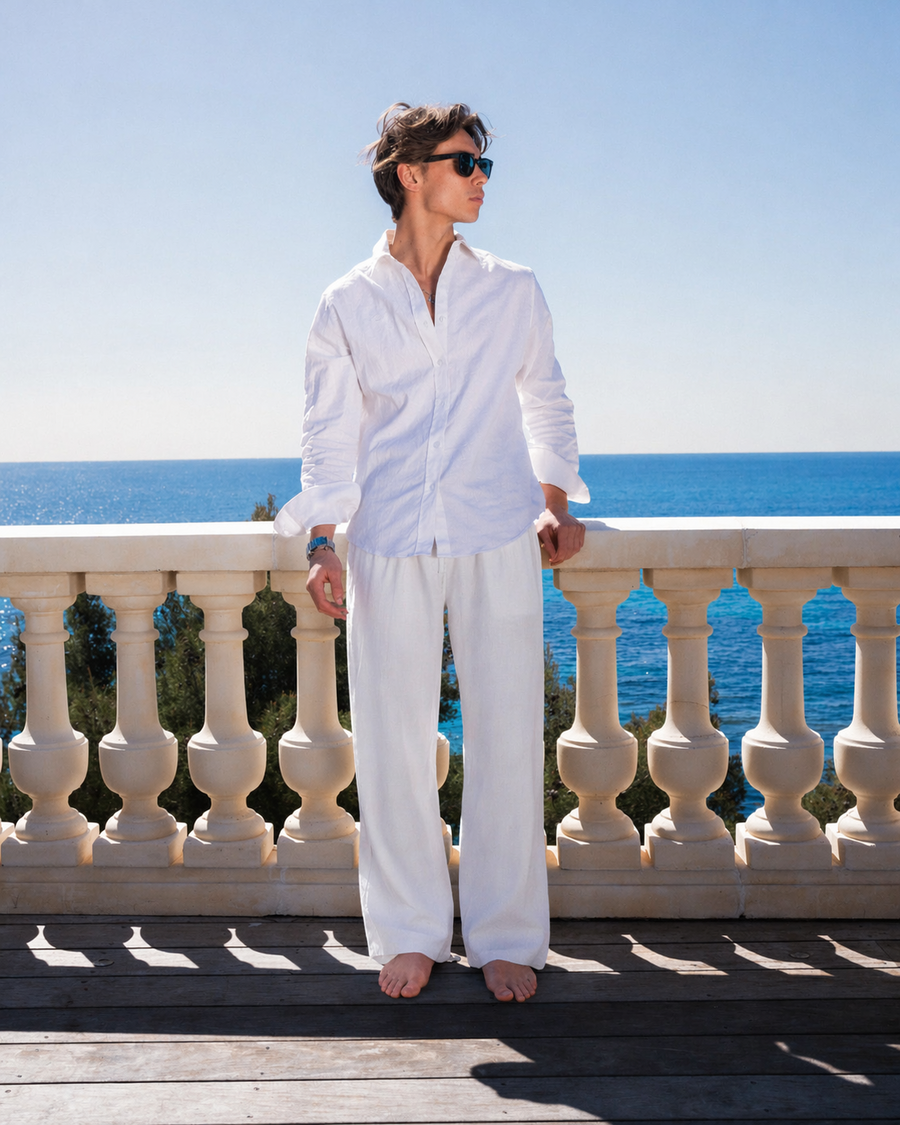 Noirève Linen Trousers