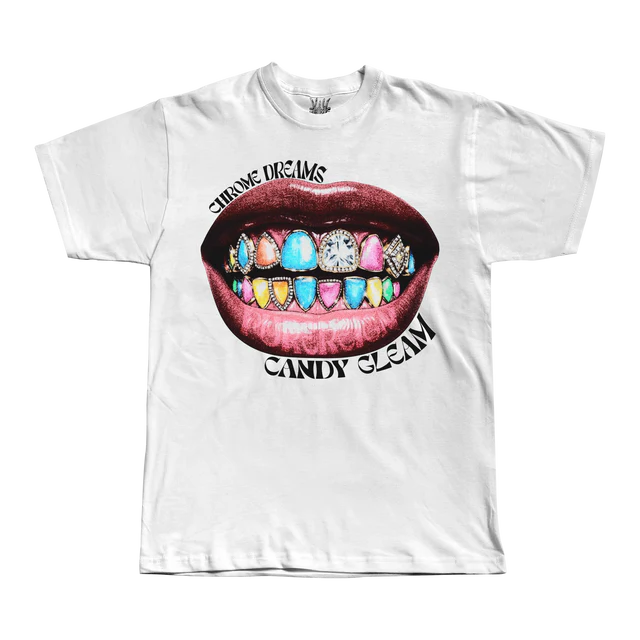Colourful Grill - White Tee