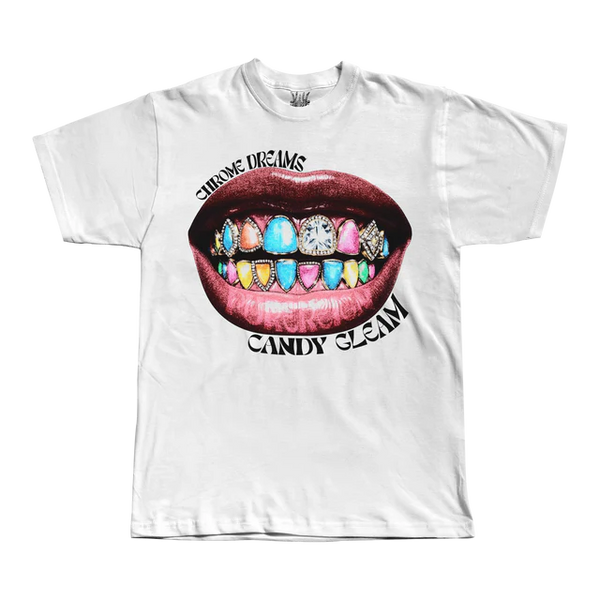 Colourful Grill - White Tee
