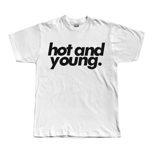 Hot & Young - White Tee