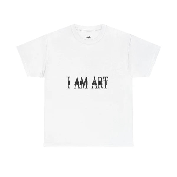 I AM ART - White Tee