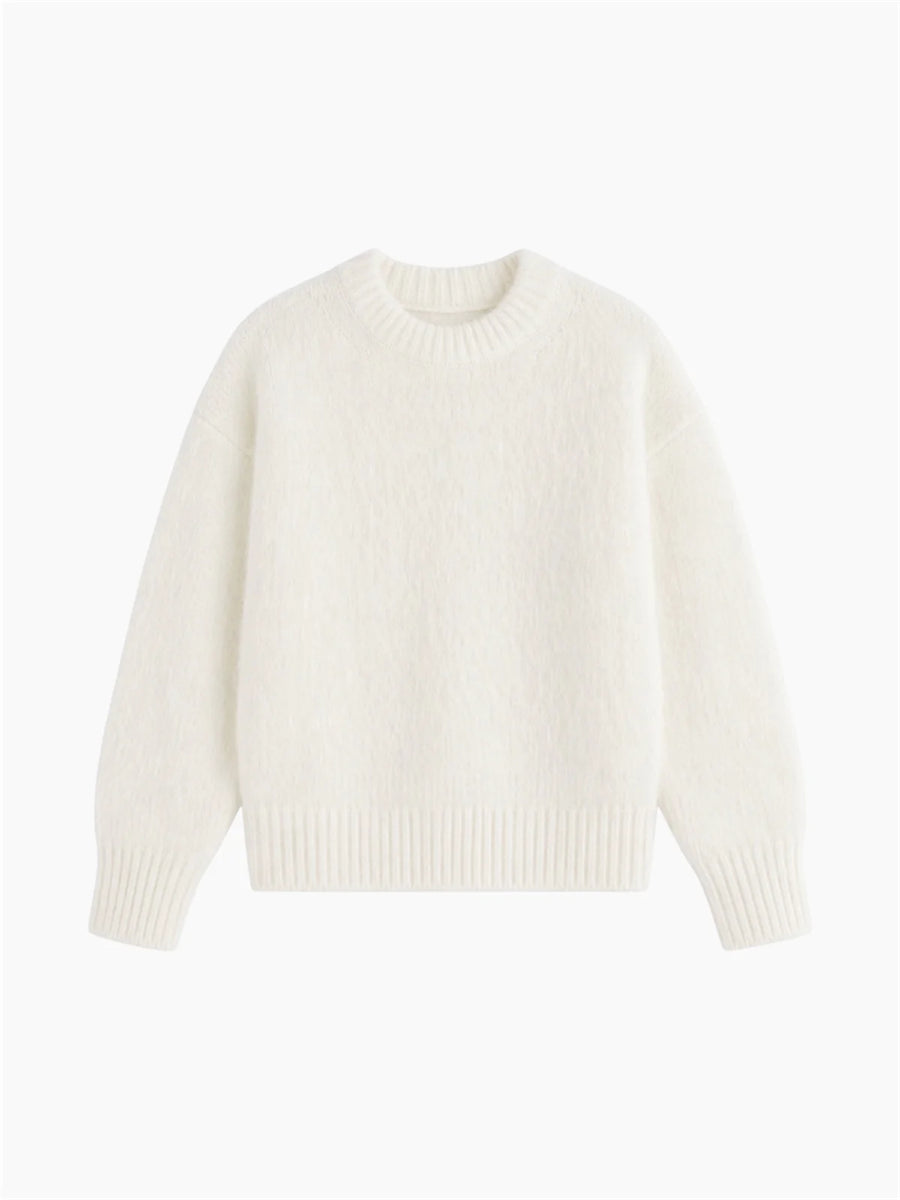 Noireve Knit Mohair-Sweater