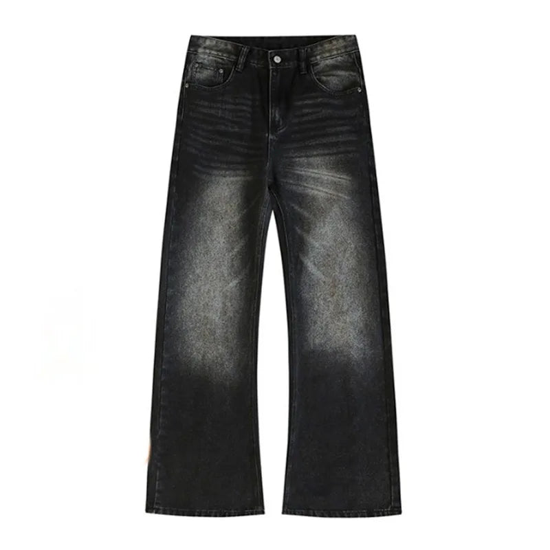 WashedBootcut Jeans