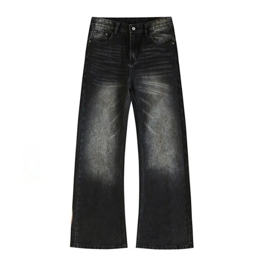 WashedBootcut Jeans