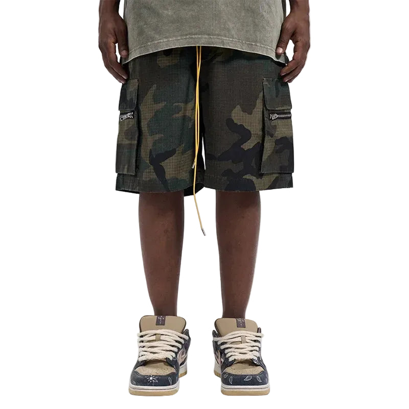 Heavyweight Camo Workwear Shorts