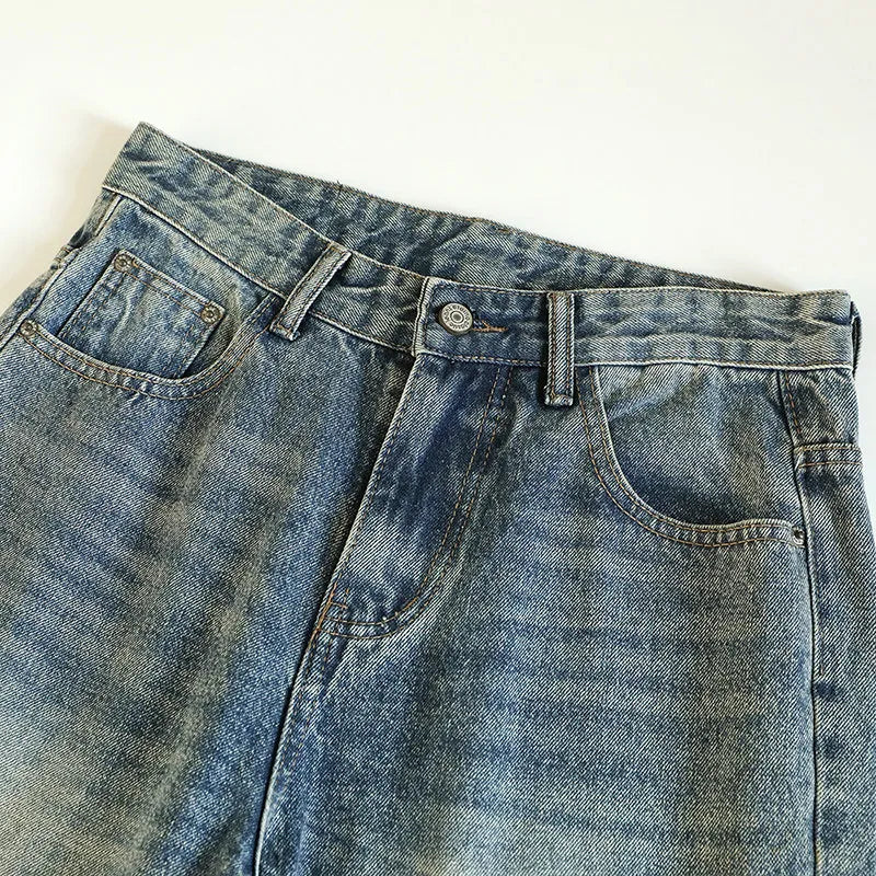 WashedBootcut Jeans