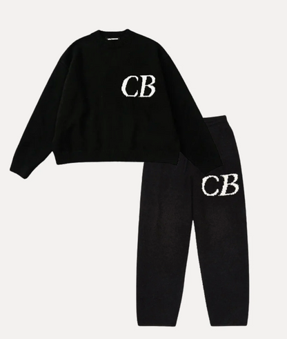 Noireve "CB" Knit Sweatsuit