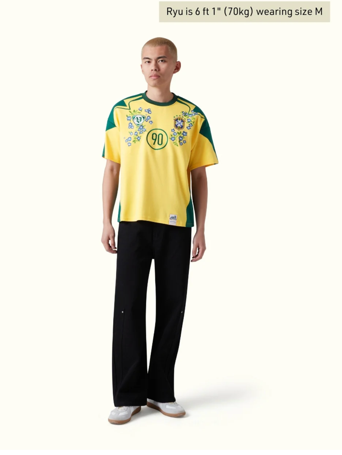 Brazil Flower - Retro Jersey