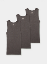 Cotton Fitted Tank 3 Pack