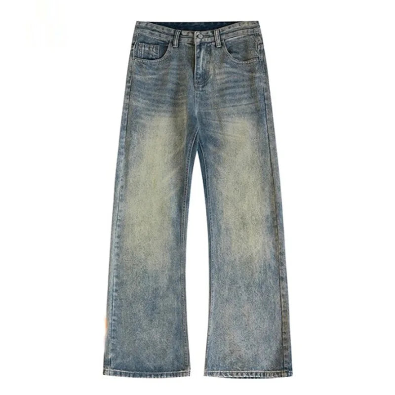 WashedBootcut Jeans