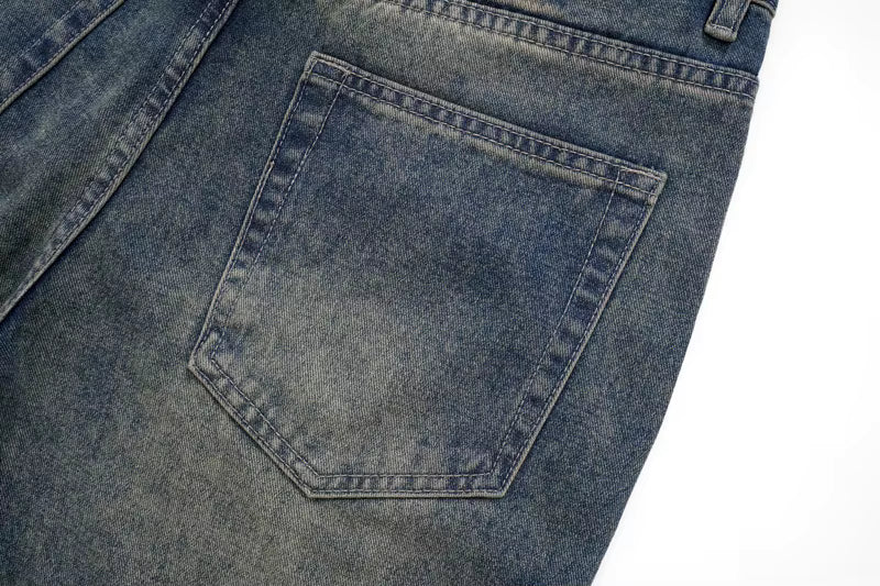 Noireve Washed Flared Jeans