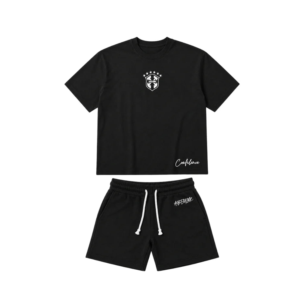 Noireve - Brazil Short Sleeve Summer Set