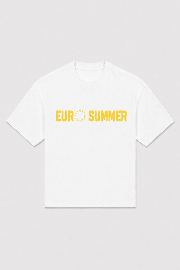 EURO SUMMER - White Tee