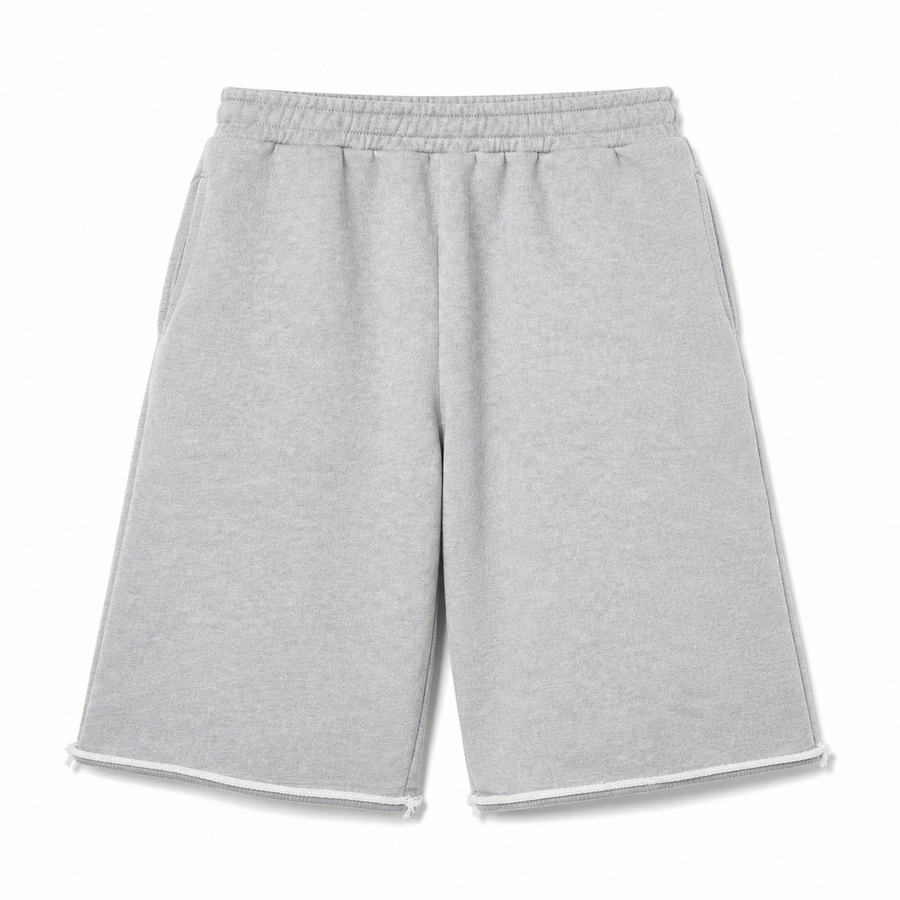 Grey Jogging - Bermuda Shorts