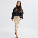 Polka Dot Capri Trousers